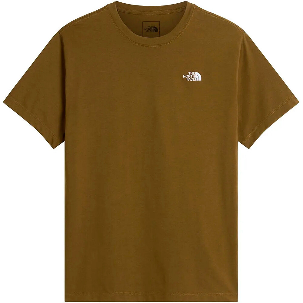 The North Face camiseta montaña manga corta hombre M EVOLUTION SIMPLE DOME REGULAR SHORT SL vista detalle