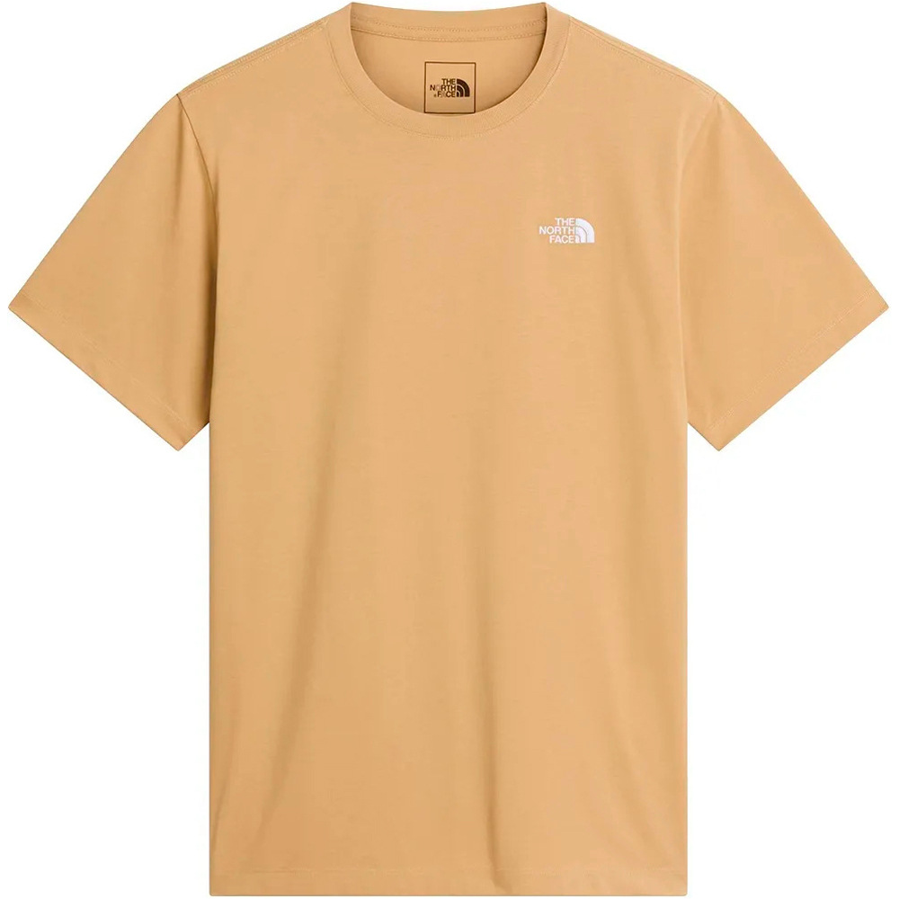 The North Face camiseta montaña manga corta hombre M EVOLUTION SIMPLE DOME REGULAR SHORT SL vista detalle