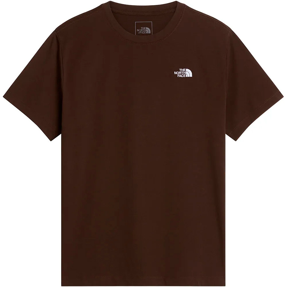 The North Face camiseta montaña manga corta hombre M EVOLUTION SIMPLE DOME REGULAR SHORT SL vista detalle