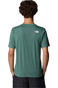 The North Face camiseta montaña manga corta hombre M FOUNDATION ABSTRACT GRAPHIC TEE vista trasera