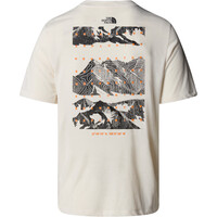 The North Face camiseta montaña manga corta hombre M FOUNDATION MOUNTAINS FACES TEE 03
