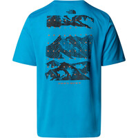 The North Face camiseta montaña manga corta hombre M FOUNDATION MOUNTAINS FACES TEE 03