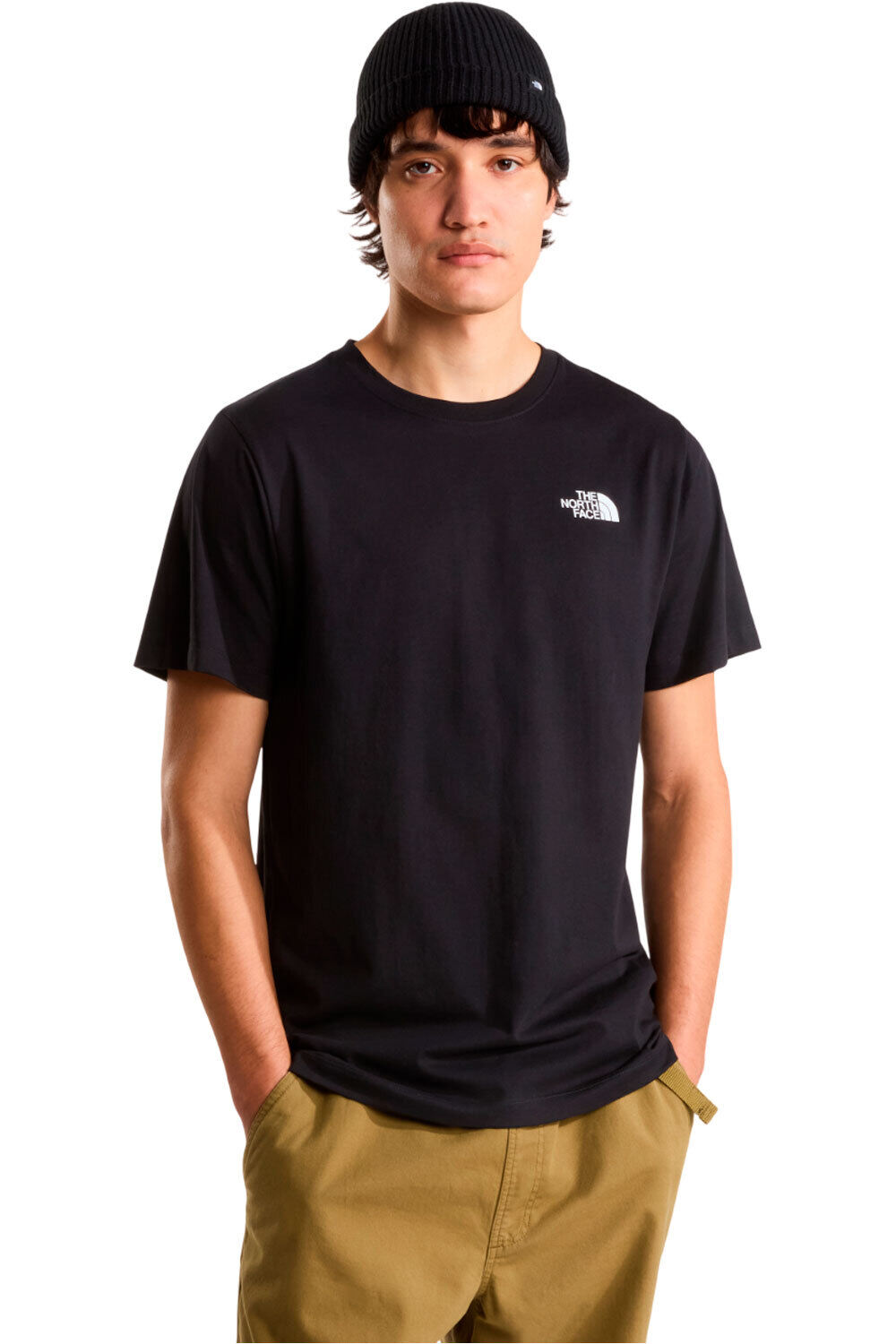 The North Face camiseta montaña manga corta hombre M HALF DOME PHOTO REGULAR SHORT SLEEVE T vista frontal