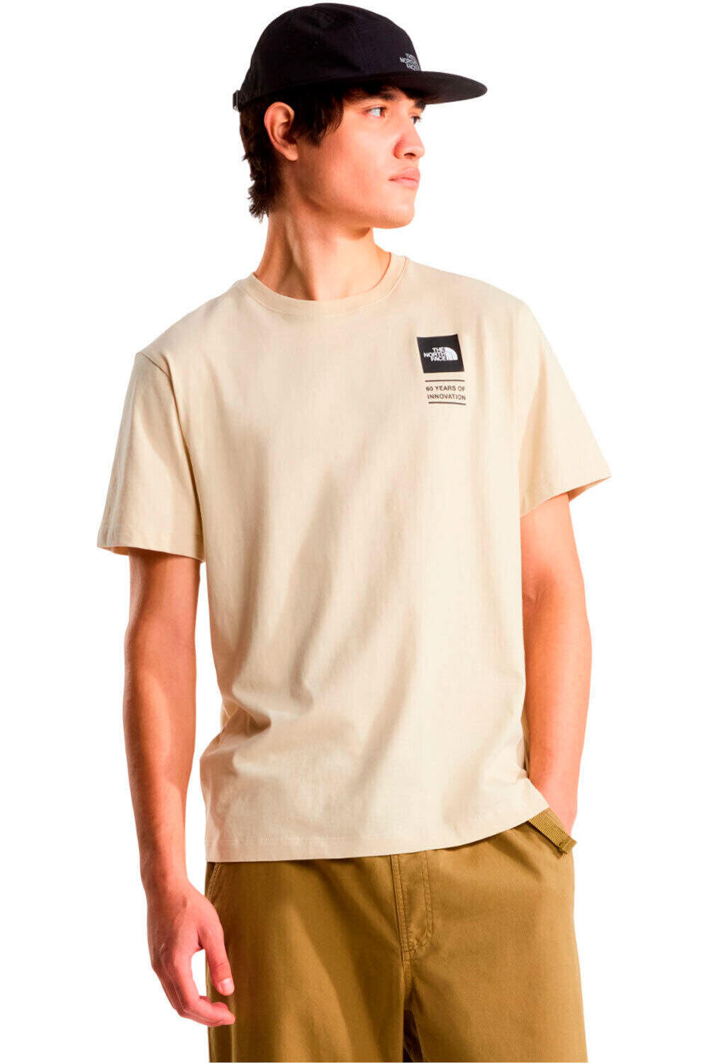 The North Face camiseta montaña manga corta hombre M ICON CELEBRATION REGULAR SHORT SLEEVE vista frontal