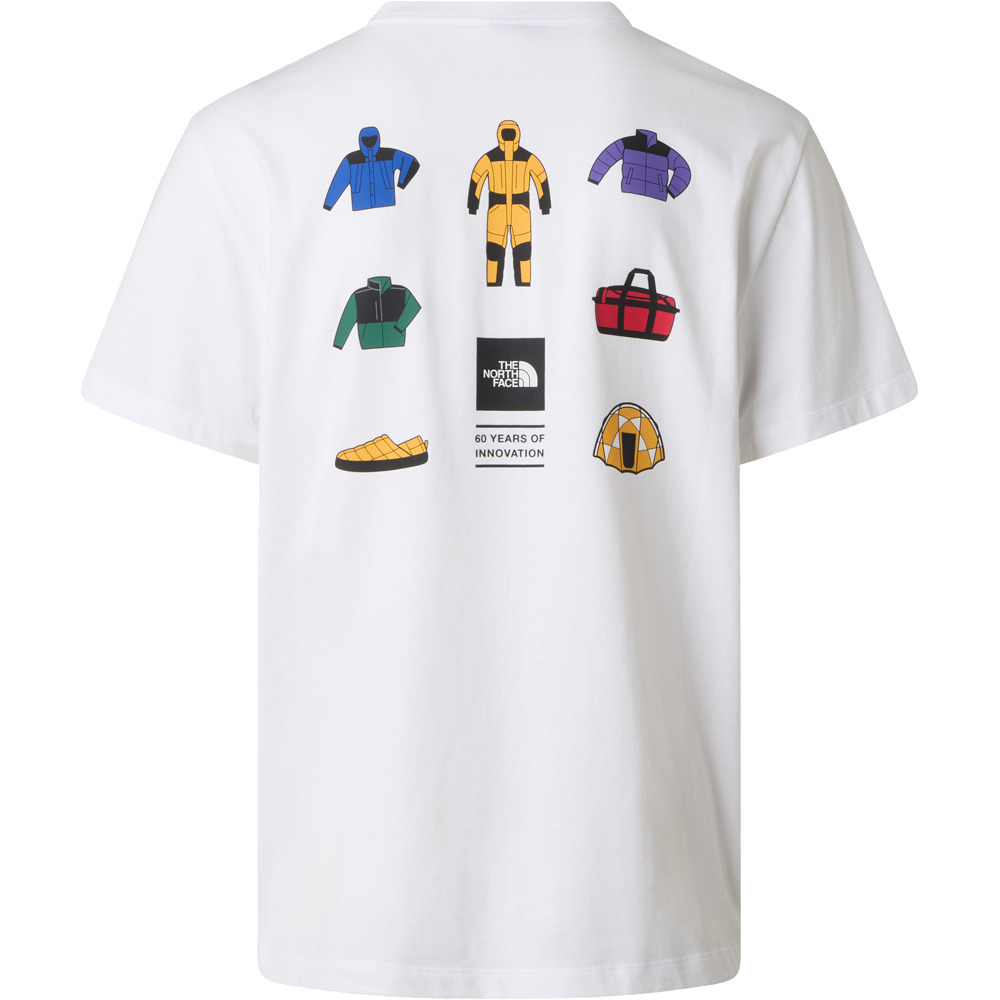 The North Face camiseta montaña manga corta hombre M ICON CELEBRATION REGULAR SHORT SLEEVE vista trasera
