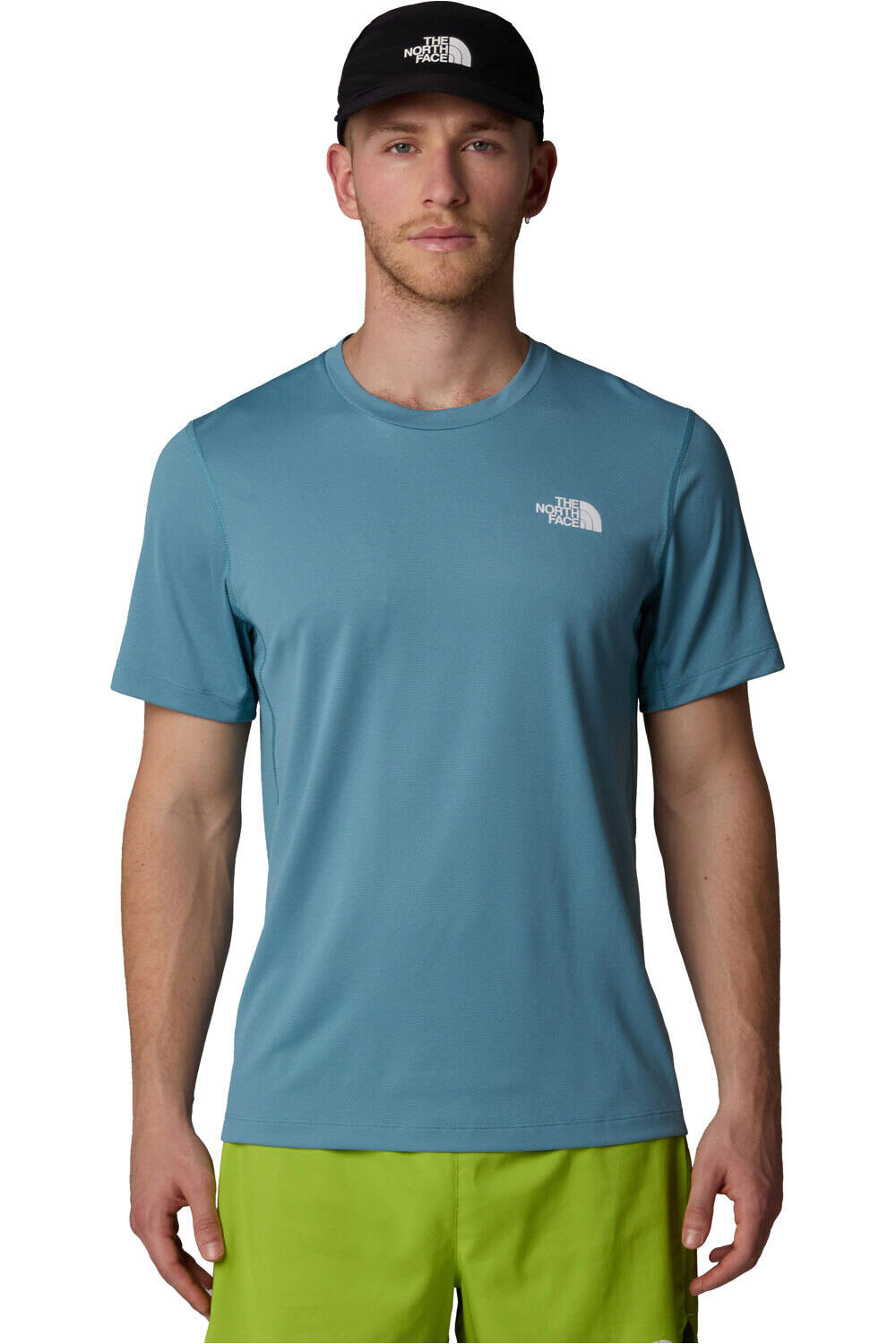 The North Face camiseta montaña manga corta hombre M LIGHTBRIGHT S/S TEE vista frontal
