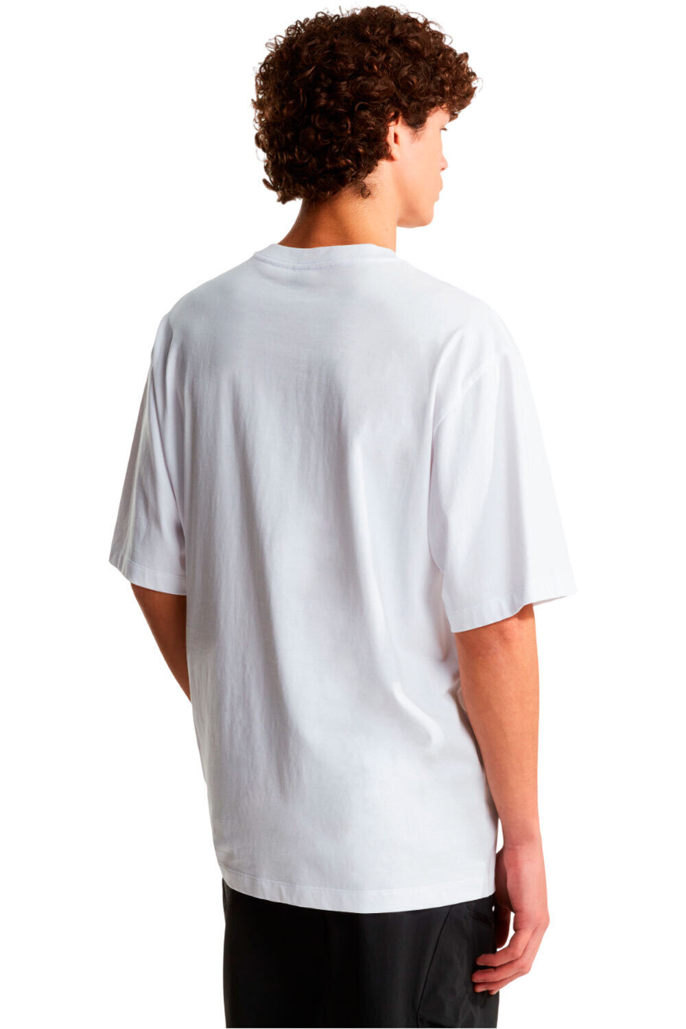 The North Face camiseta montaña manga corta hombre M LIQUID LOGO OVERSIZE SHORT SLEEVE TEE- vista trasera