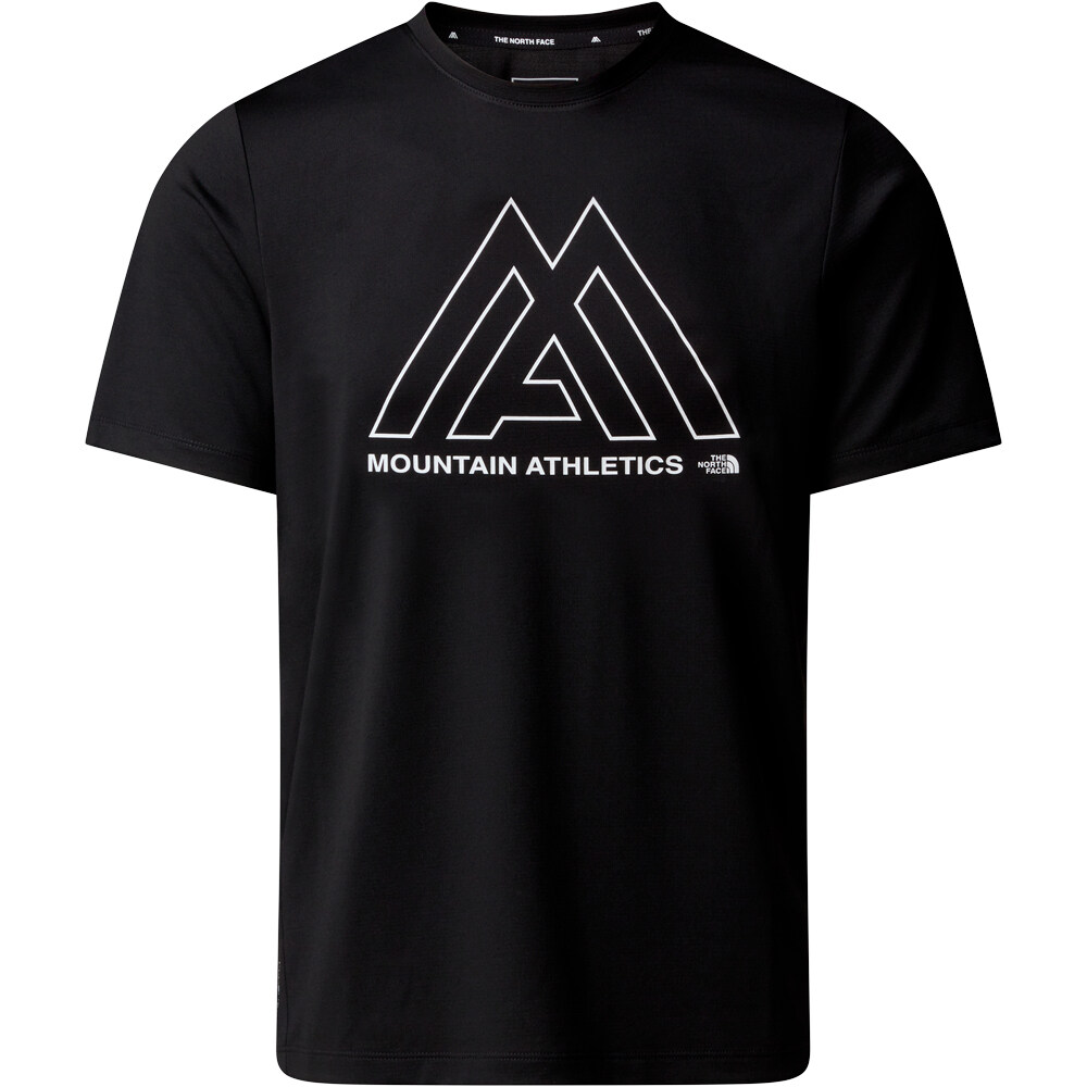 The North Face camiseta montaña manga corta hombre M MA 24/7 SHORT SLEEVES TEE vista detalle