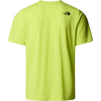The North Face camiseta montaña manga corta hombre M MA 24/7 SHORT SLEEVES TEE vista trasera