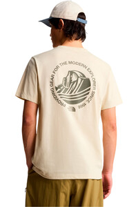 The North Face camiseta montaña manga corta hombre M MONTE REGULAR SHORT SLEEVE TEE-GRAPHIC vista trasera