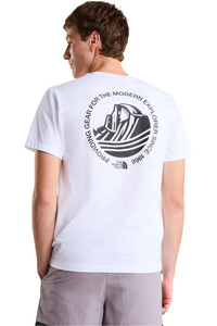 The North Face camiseta montaña manga corta hombre M MONTE REGULAR SHORT SLEEVE TEE-GRAPHIC vista trasera