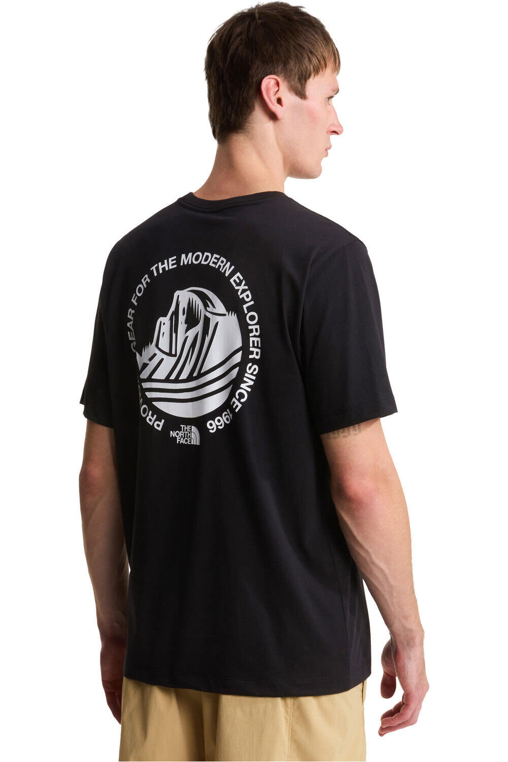 The North Face camiseta montaña manga corta hombre M MONTE REGULAR SHORT SLEEVE TEE-GRAPHIC vista trasera