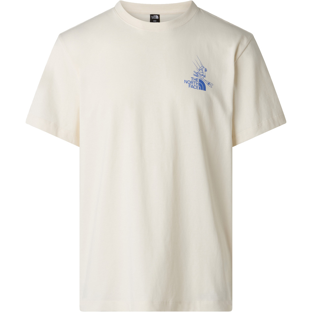 The North Face camiseta montaña manga corta hombre M MOUNTAIN CELEBRATION REGULAR SHORT SLE vista detalle
