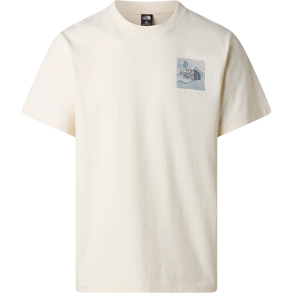 The North Face camiseta montaña manga corta hombre M MOUNTAIN ESCAPE RELAXED SHORT SLEEVE T 05