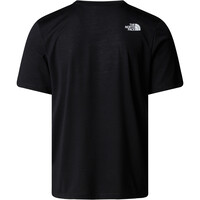 The North Face camiseta montaña manga corta hombre M MOUNTAIN FOUNDATION SS TEE-GRAPHIC vista trasera