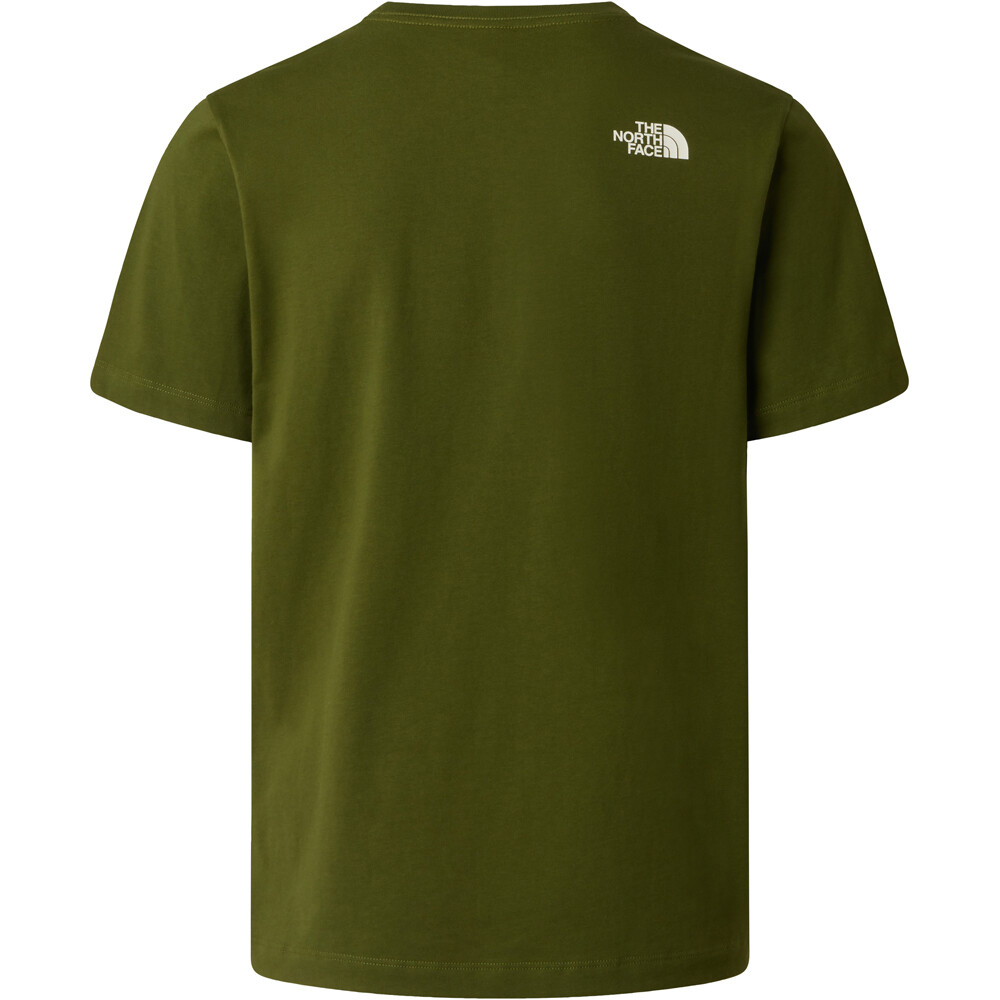 The North Face camiseta montaña manga corta hombre M MOUNTAIN LINE REGULAR SHORT SLEEVE TEE 03