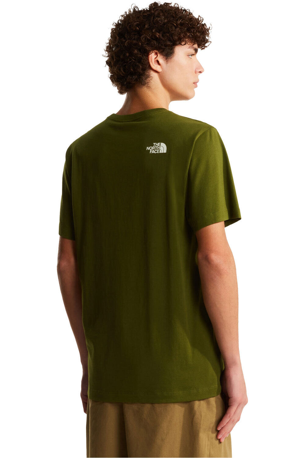 The North Face camiseta montaña manga corta hombre M MOUNTAIN LINE REGULAR SHORT SLEEVE TEE vista trasera