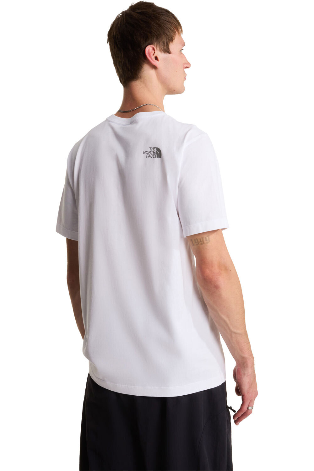 The North Face camiseta montaña manga corta hombre M MOUNTAIN LINE REGULAR SHORT SLEEVE TEE vista trasera