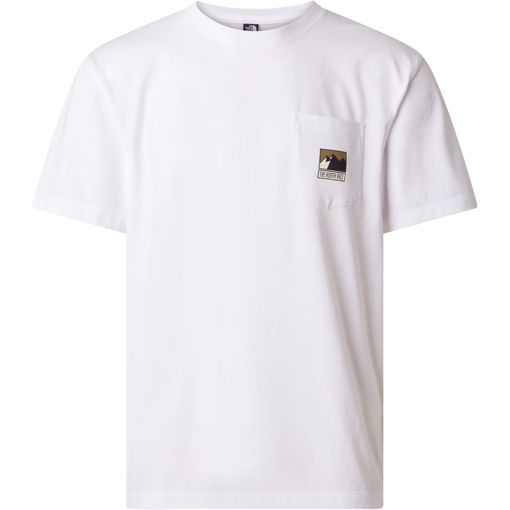 The North Face camiseta montaña manga corta hombre M MOUNTAIN LOGO RELAXED SHORT SLEEVE TEE vista detalle