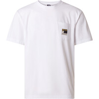 The North Face camiseta montaña manga corta hombre M MOUNTAIN LOGO RELAXED SHORT SLEEVE TEE vista detalle