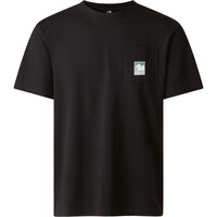 The North Face camiseta montaña manga corta hombre M MOUNTAIN LOGO RELAXED SHORT SLEEVE TEE vista detalle