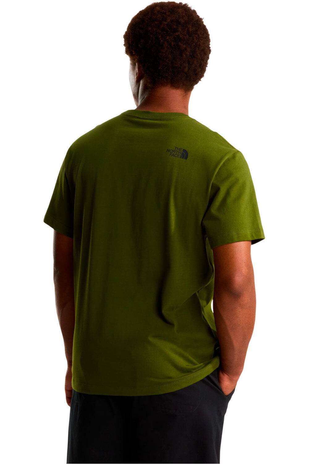 The North Face camiseta montaña manga corta hombre M MOUNTAIN LOGO RELAXED SHORT SLEEVE TEE vista trasera
