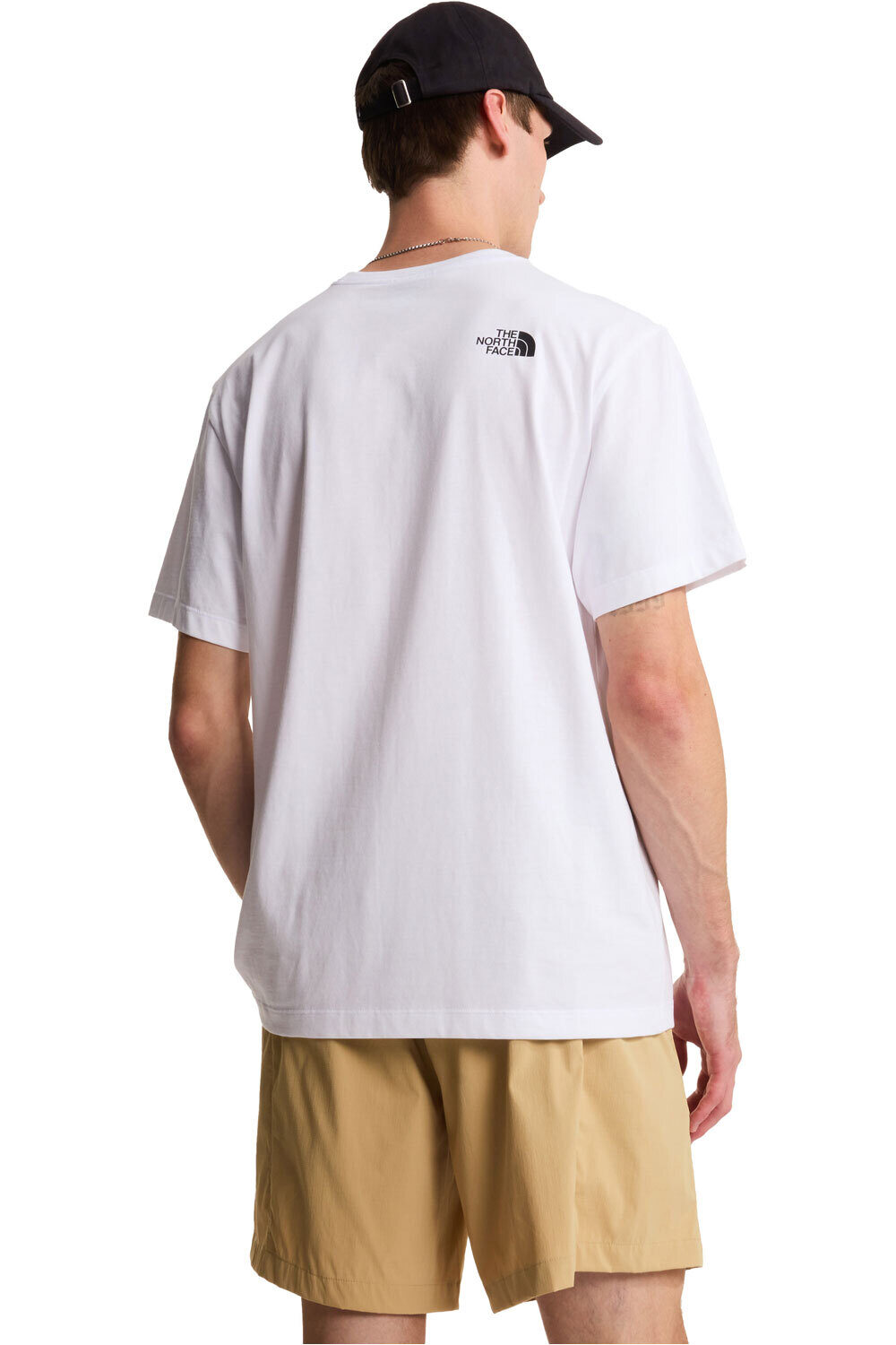 The North Face camiseta montaña manga corta hombre M MOUNTAIN LOGO RLX SS TEE-GRAPHIC vista trasera