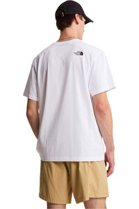 The North Face camiseta montaña manga corta hombre M MOUNTAIN LOGO RLX SS TEE-GRAPHIC vista trasera