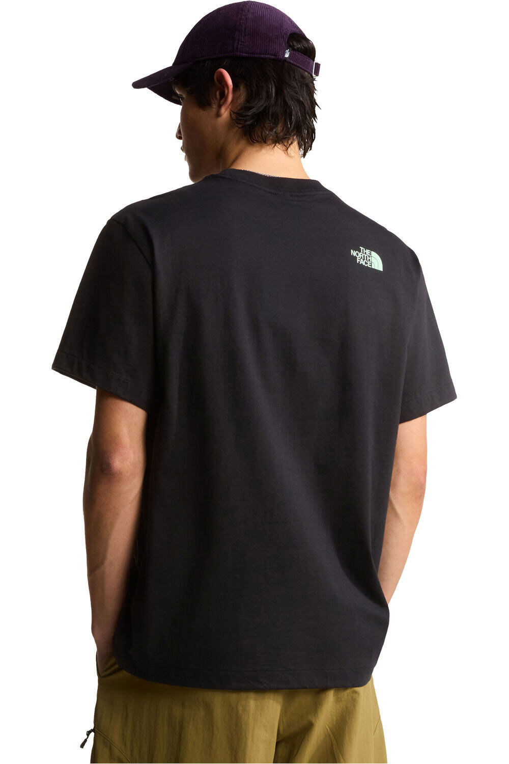 The North Face camiseta montaña manga corta hombre M MOUNTAIN PLAY RELAXED SHORT SLEEVE TEE vista trasera