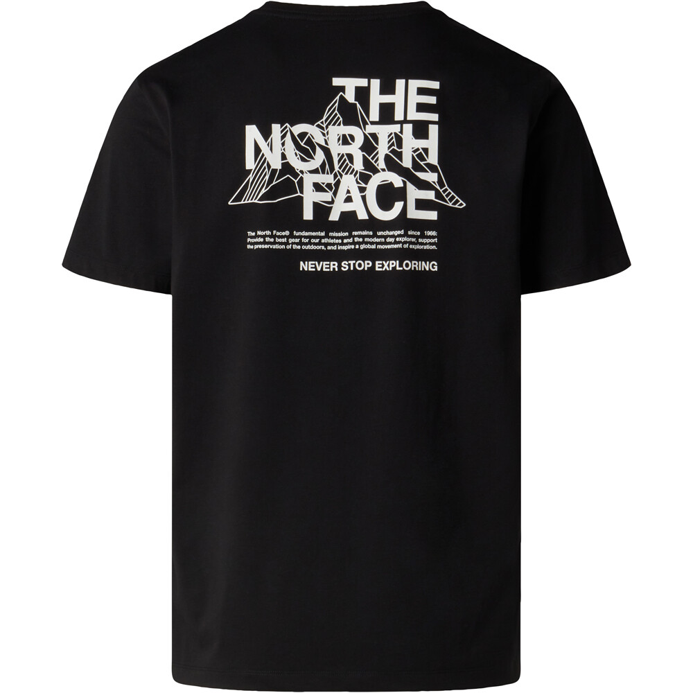 The North Face camiseta montaña manga corta hombre M MOUNTAIN SKETCH  REGULAR SHORT SLEEVE 03