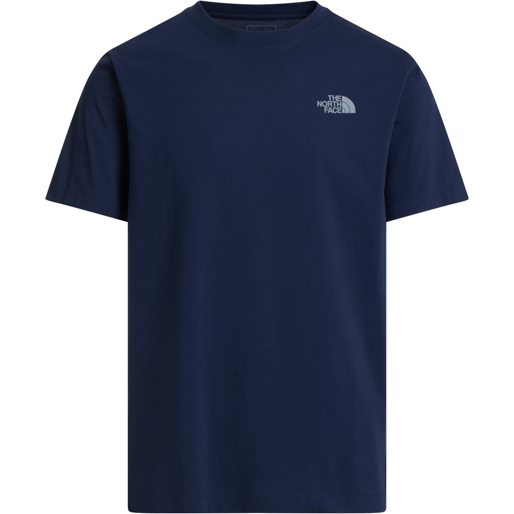 The North Face camiseta montaña manga corta hombre M MOUNTAIN SKETCH  REGULAR SHORT SLEEVE vista detalle