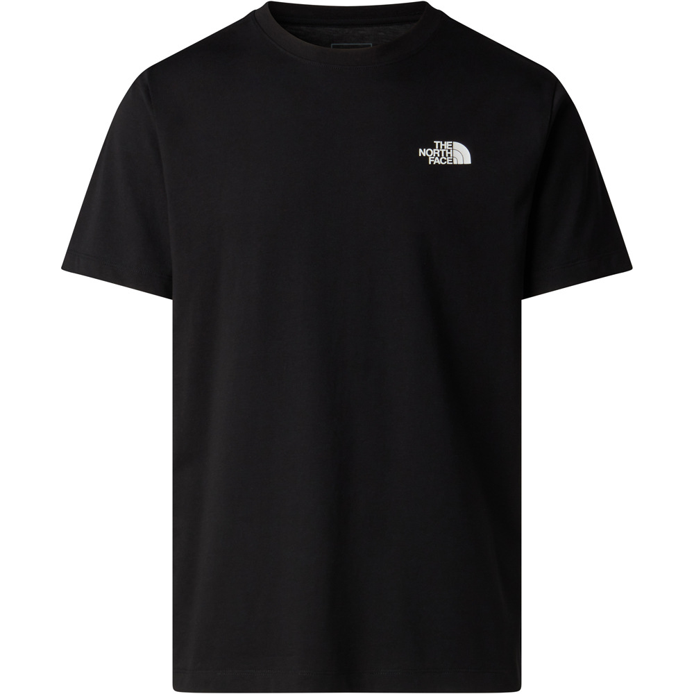 The North Face camiseta montaña manga corta hombre M MOUNTAIN SKETCH  REGULAR SHORT SLEEVE vista detalle