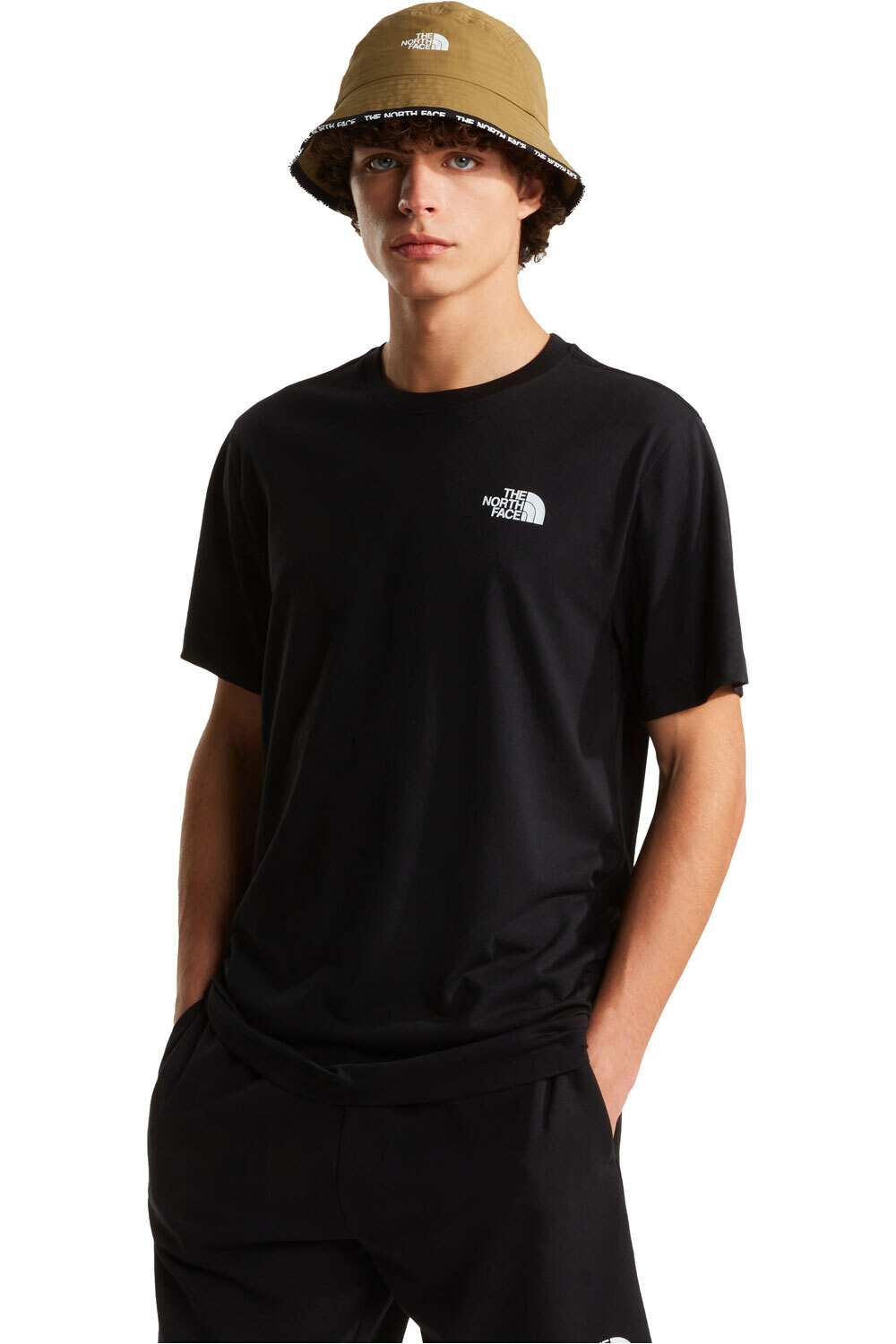 The North Face camiseta montaña manga corta hombre M MOUNTAIN SKETCH  REGULAR SHORT SLEEVE vista frontal