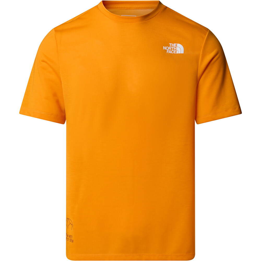 The North Face camiseta montaña manga corta hombre M MULTIPLE PLACEMENT SS TEE-GRAPHIC vista detalle