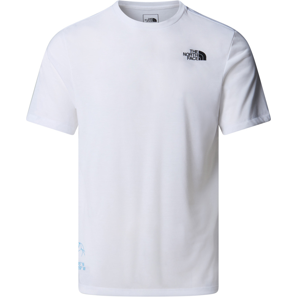 The North Face camiseta montaña manga corta hombre M MULTIPLE PLACEMENT SS TEE-GRAPHIC vista detalle