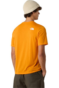 The North Face camiseta montaña manga corta hombre M MULTIPLE PLACEMENT SS TEE-GRAPHIC vista trasera