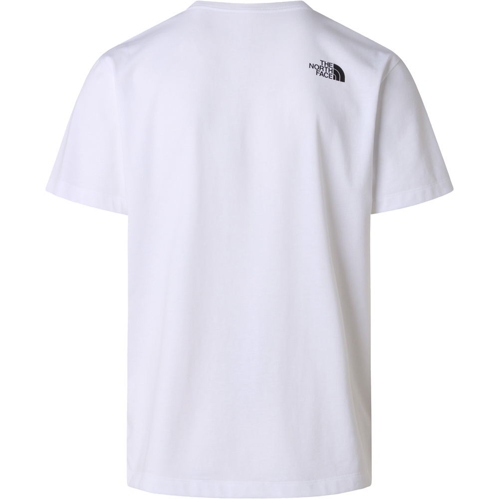 The North Face camiseta montaña manga corta hombre M NEVER STOP EXPLORING REGULAR SHORT SLE vista detalle