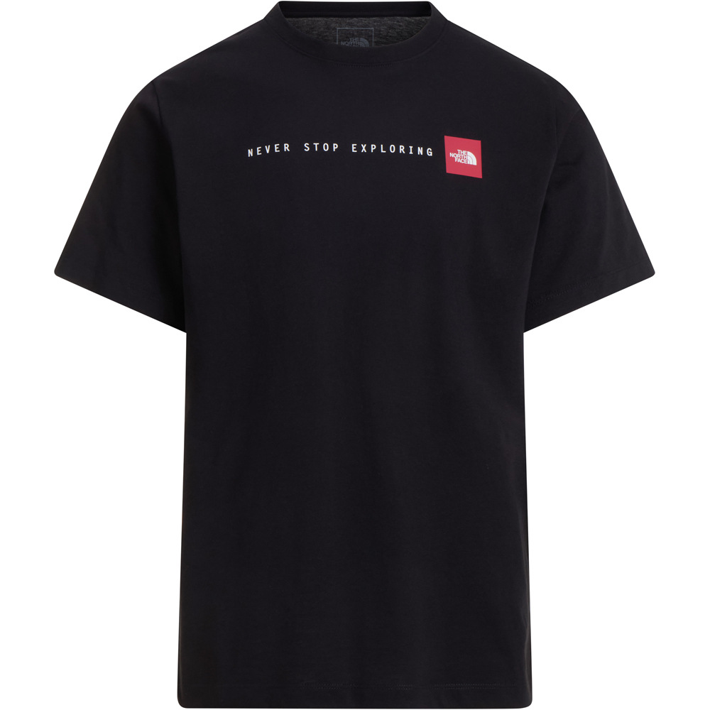 The North Face camiseta montaña manga corta hombre M NEVER STOP EXPLORING REGULAR SHORT SLE vista detalle