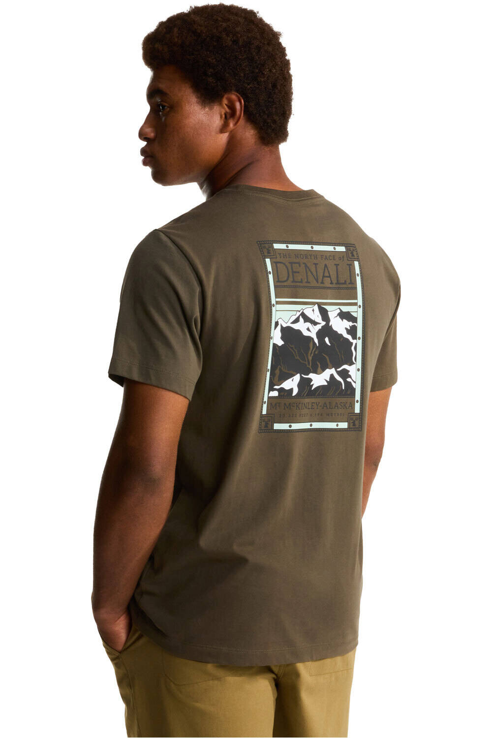 The North Face camiseta montaña manga corta hombre M NORTH FACES REGULAR SHORT SLEEVE TEE-G vista frontal