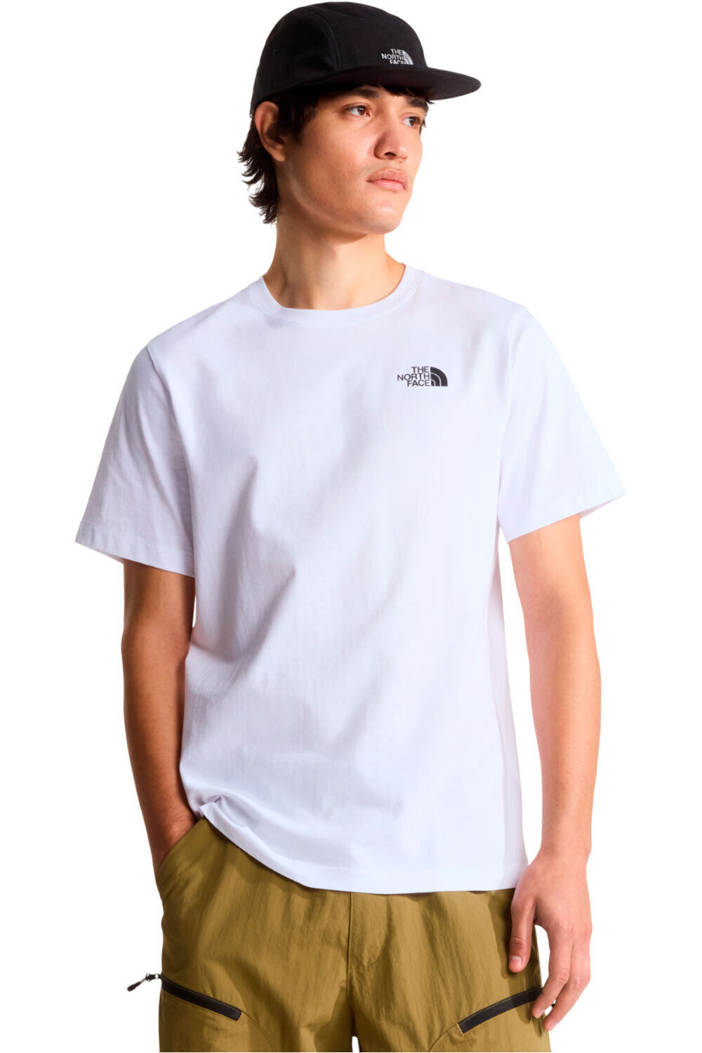The North Face camiseta montaña manga corta hombre M NORTH FACES REGULAR SHORT SLEEVE TEE-G vista frontal