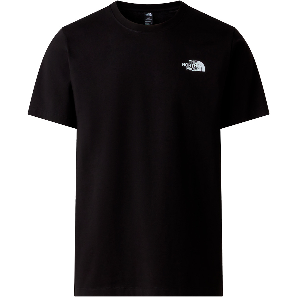 The North Face camiseta montaña manga corta hombre M NORTH FACES REGULAR SHORT SLEEVE TEE-G vista frontal