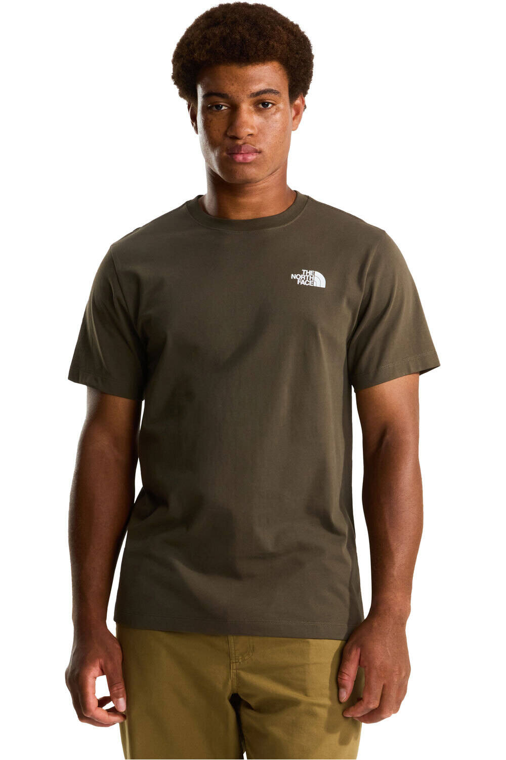 The North Face camiseta montaña manga corta hombre M NORTH FACES REGULAR SHORT SLEEVE TEE-G vista trasera