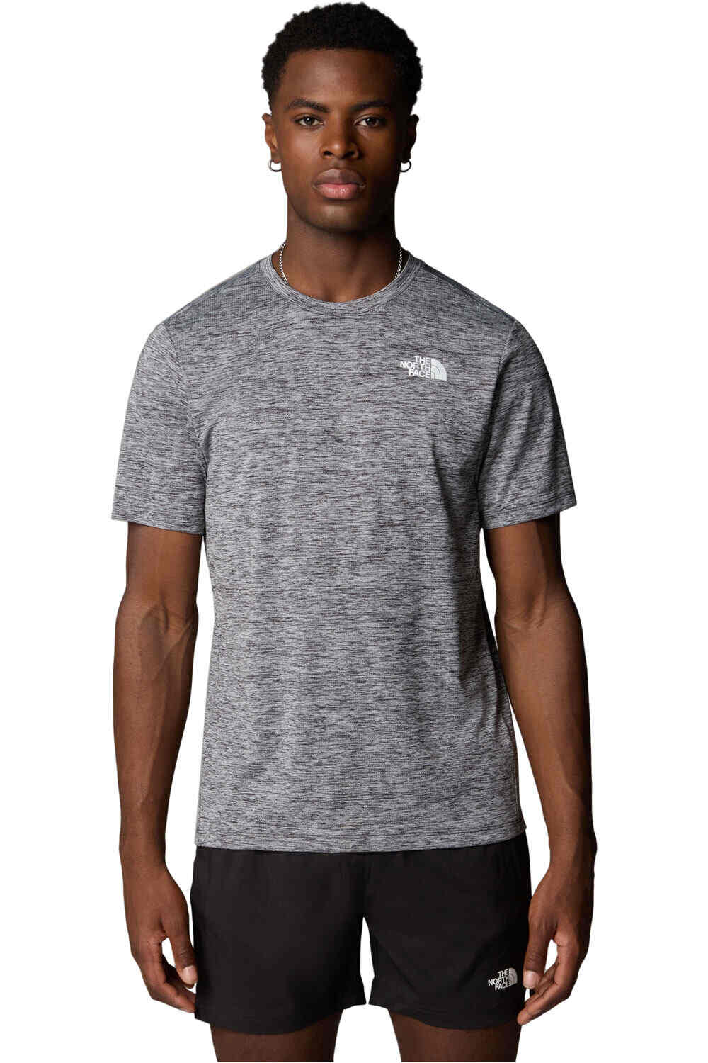 The North Face camiseta montaña manga corta hombre M S/S 24/7 RAGER TEE vista frontal