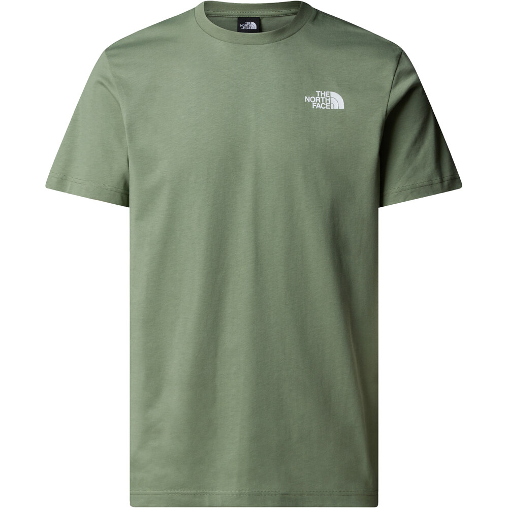 The North Face camiseta montaña manga corta hombre M SS BOX NSE CELEBRATION TEE vista detalle