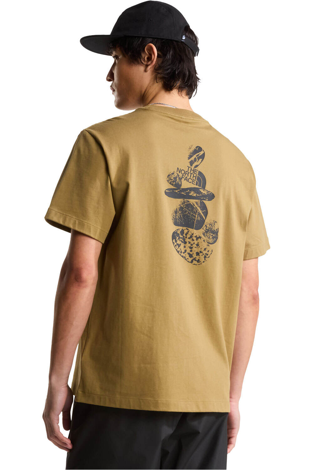 The North Face camiseta montaña manga corta hombre M STONES RELAXED SHORT SLEEVE TEE-GRAPHI vista trasera