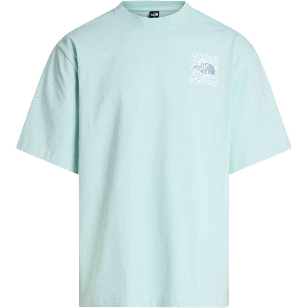 The North Face camiseta montaña manga corta hombre M SUN OVERSIZE SHORT SLEEVE TEE-GRAPHIC vista detalle