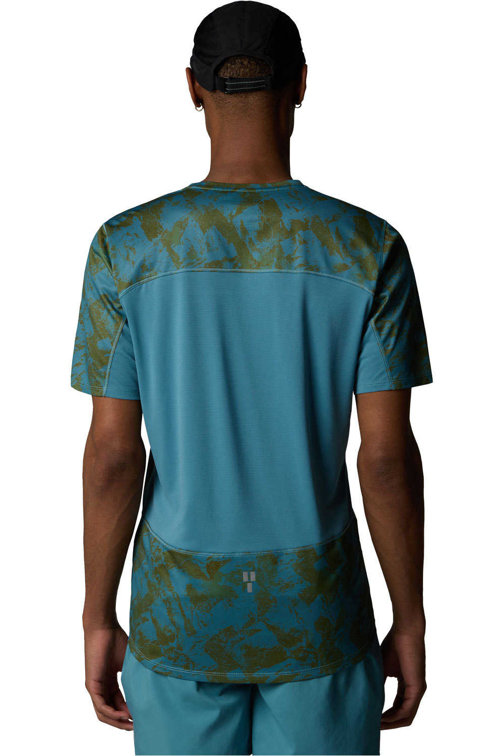 The North Face camiseta montaña manga corta hombre M SUNRISER S/S vista trasera