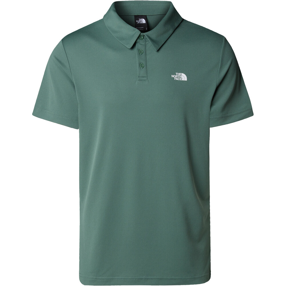 The North Face camiseta montaña manga corta hombre M TANKEN POLO - EU vista detalle