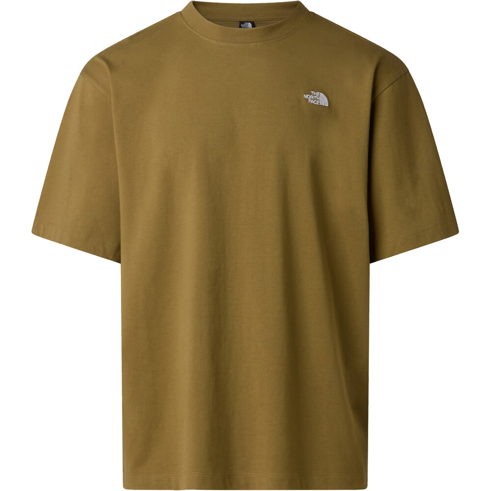The North Face camiseta montaña manga corta hombre M TNF ESSENTIAL SIMPLE DOME OS SS TEE vista detalle