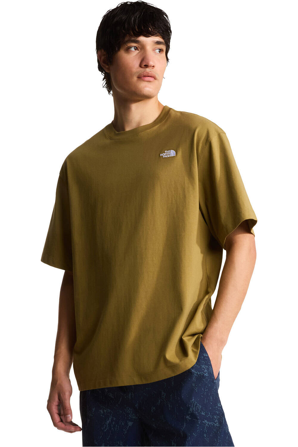 The North Face camiseta montaña manga corta hombre M TNF ESSENTIAL SIMPLE DOME OS SS TEE vista frontal